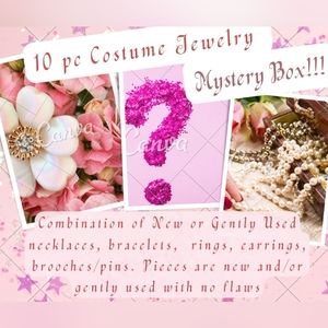 10 Piece Costume Jewelry Mystery Box